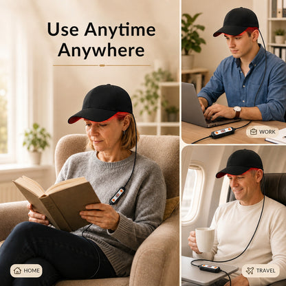 660nm & 850nm Red Light Laser Therapy Cap for Hair Loss