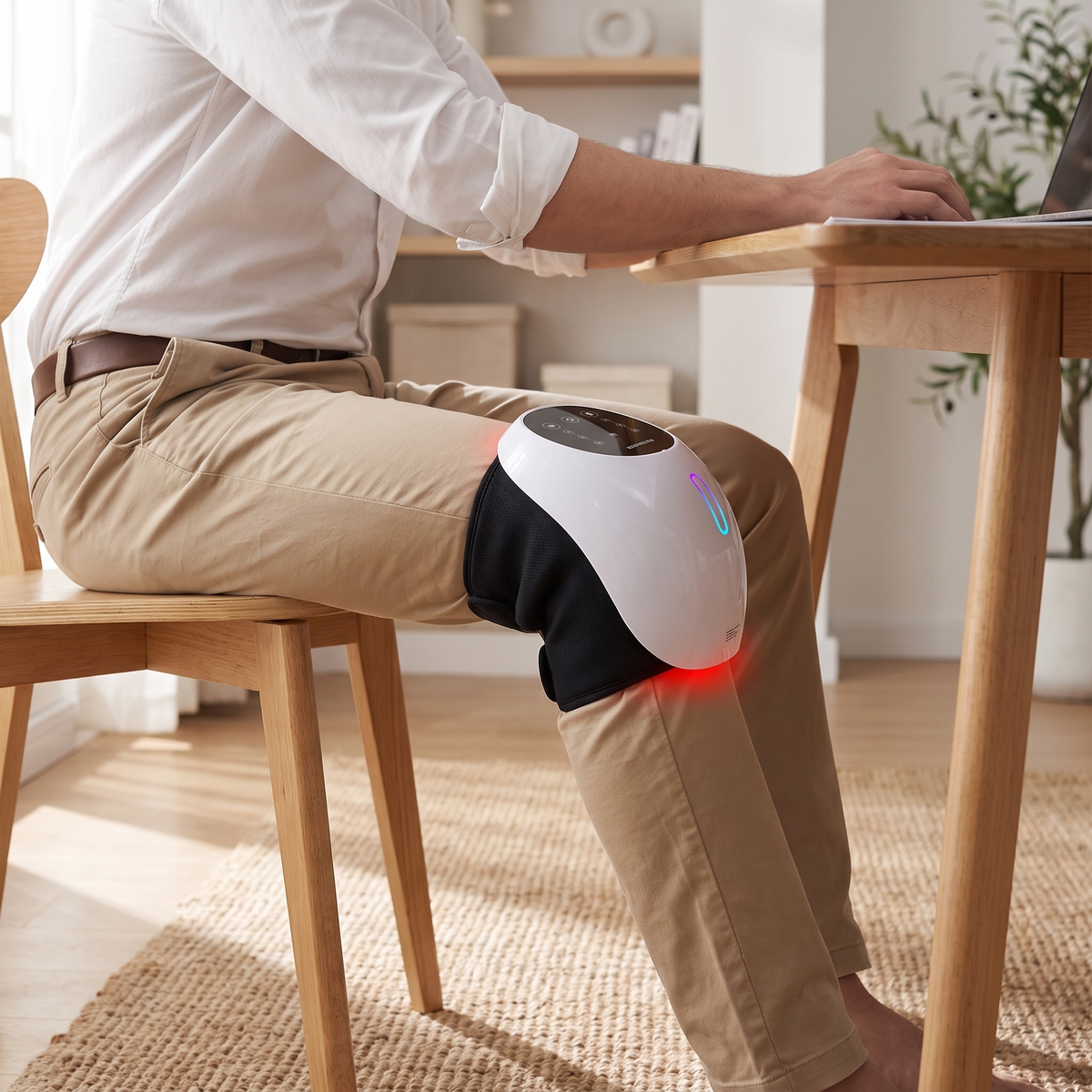4-in-1 Red Light Knee Massager for Joint Pain Relief