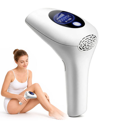 Ice Cool IPL Laser Hair Removal Device at Home White