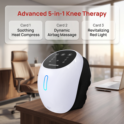4-in-1 Red Light Knee Massager for Joint Pain Relief