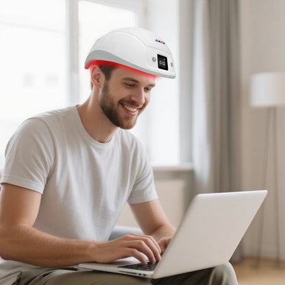 ZJKZTOP 650nm LLLT Hands-Free Laser Hair Growth Helmet