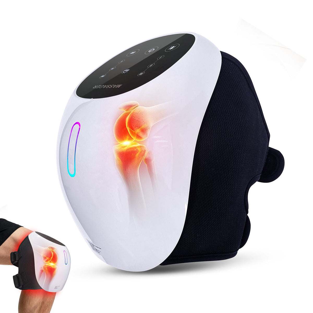 4-in-1 Red Light Knee Massager for Joint Pain Relief