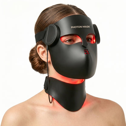 4D LED Photon Facial Beauty Mask Face & Neck Care Device