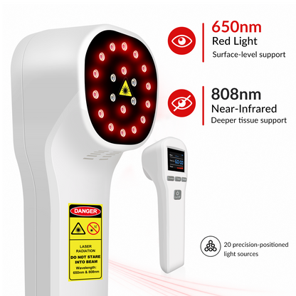 880mW Portable Cold Laser Pain Relief Therapy Device