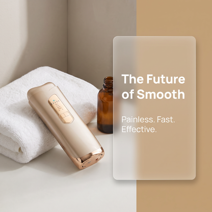 Ice Cool IPL Laser Hair Removal Device at Home Golden