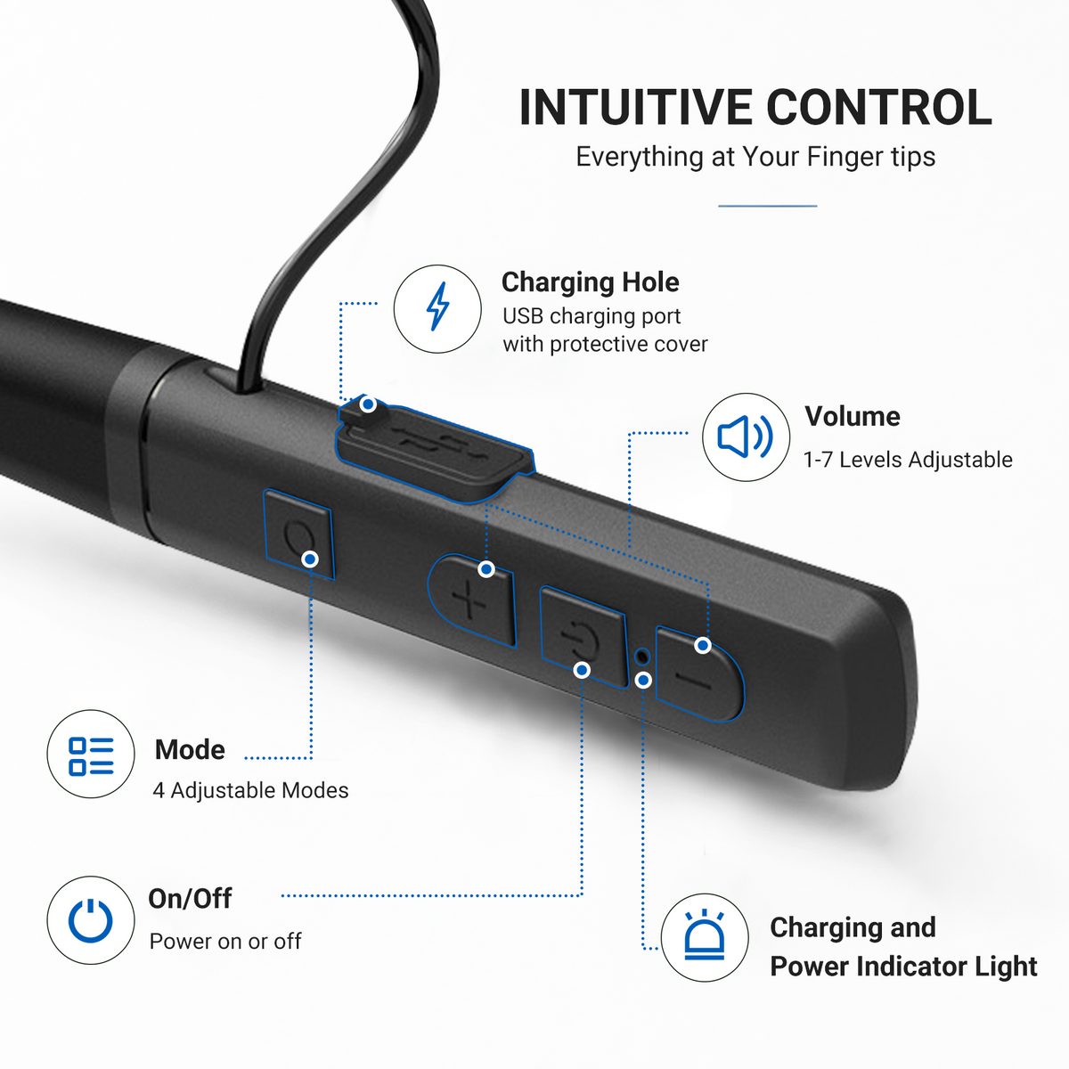 32 Channel Digital Neckband Hearing Aids for Tinnitus