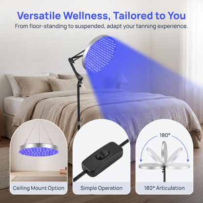 50W 225pcs Blue Light LED Tanning & Skin Care Device
