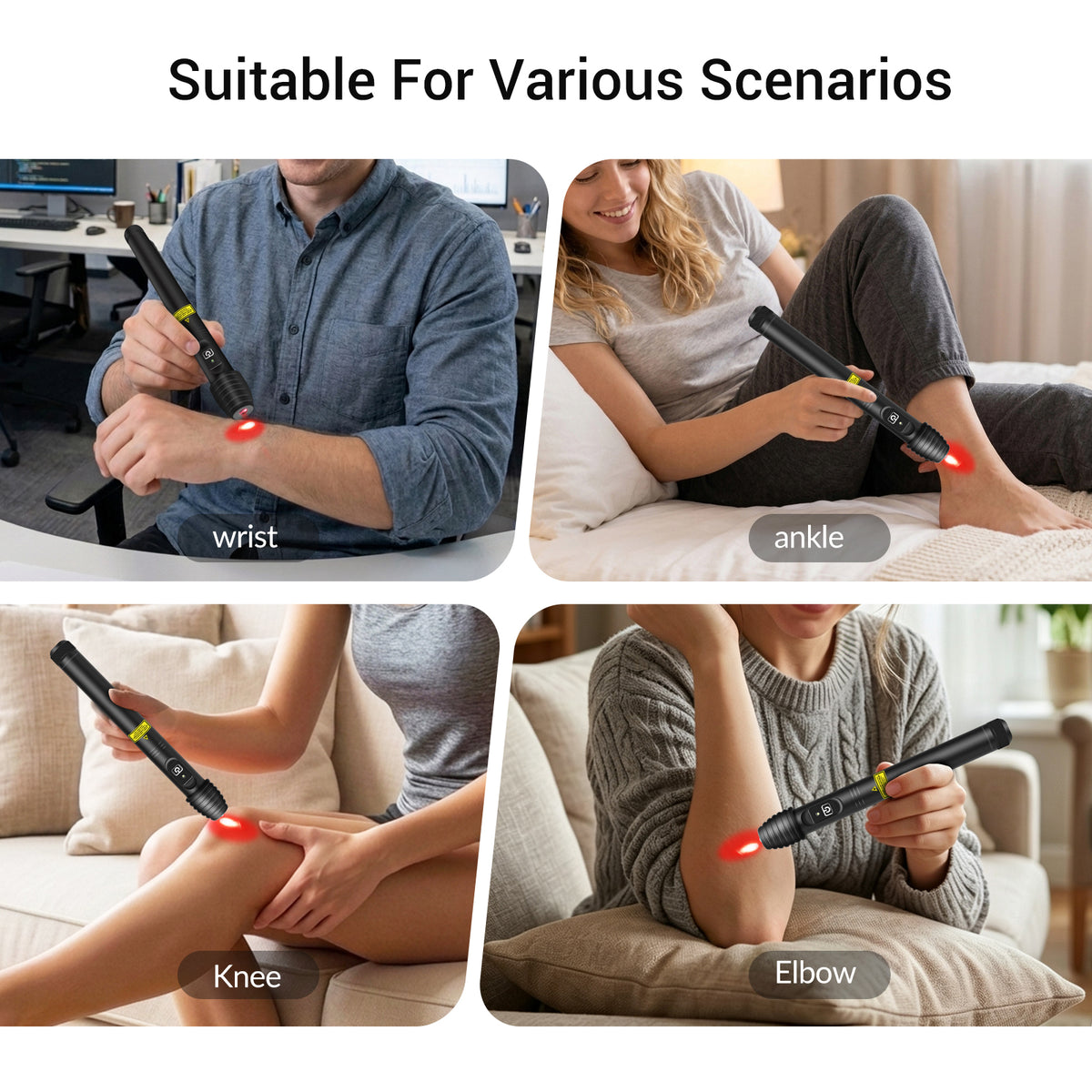 500mW 808nm Cold Laser Therapy Pen for Human and Pet Pain