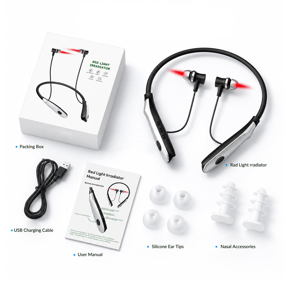 Red Light Therapy for Ears Tinnitus