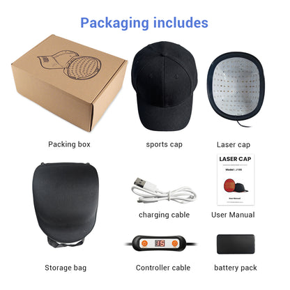 660nm 850nm Red Light Laser Hair Growth Therapy Cap