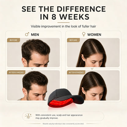 660nm 850nm Red Light Laser Hair Growth Therapy Cap