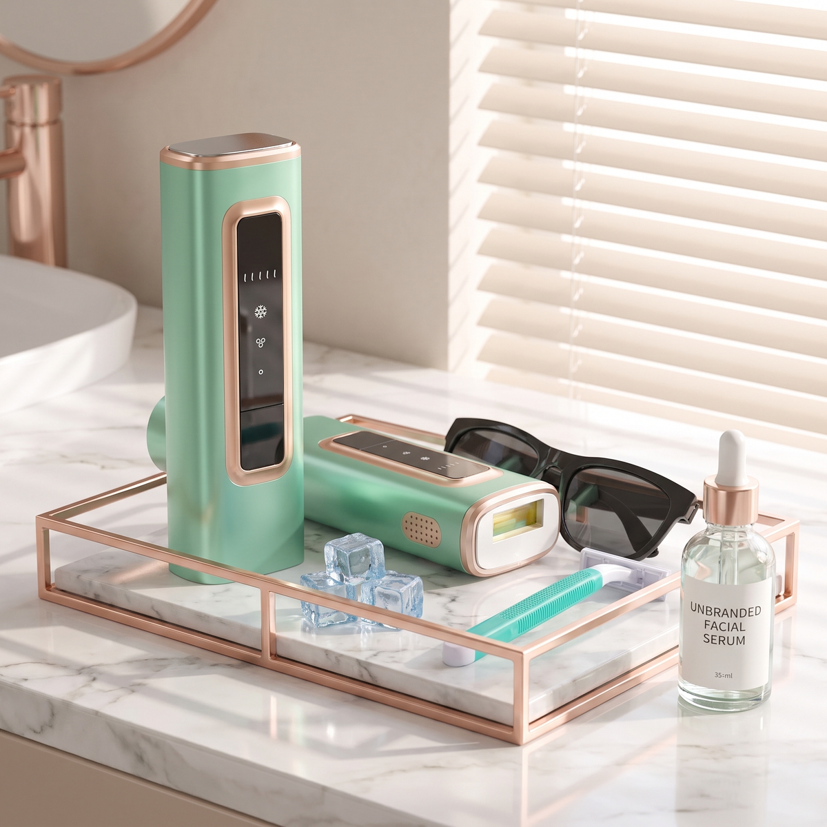 Ice Cool IPL Laser Hair Removal Device | Painless Green