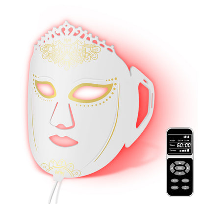 7 Color Flexible Silicone LED Red Light Therapy Mask