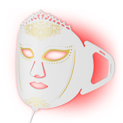 7 Color Flexible Silicone LED Red Light Therapy Mask